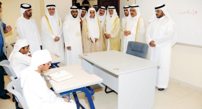 H.H. Sheikh Hamdan Bin Rashid opens the new building of Rashid Bin Saeed Islamic Institute