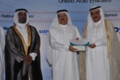 HH Sheikh Hamdan Bin Rashid Al Maktoum honored Prof. Al Khaja