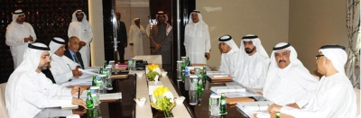 H.H. Sheikh Hamdan Bin Rashid chairs the meeting of General Pension and Social Security Authority
