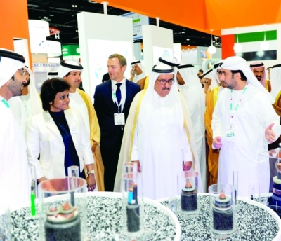 H.H. Sheikh Hamdan bin Rashid opens the Middle East Electricity & Solar Middle East