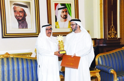 Watani Emarat Foundation honors H.H. Sheikh Hamdan bin Rashid al Maktoum