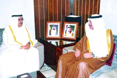 HH Sheikh Hamdan bin Rashid Al Maktoum receives Saudi Consul General